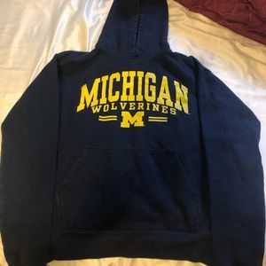 Michigan Wolverines Pullover Hoodie